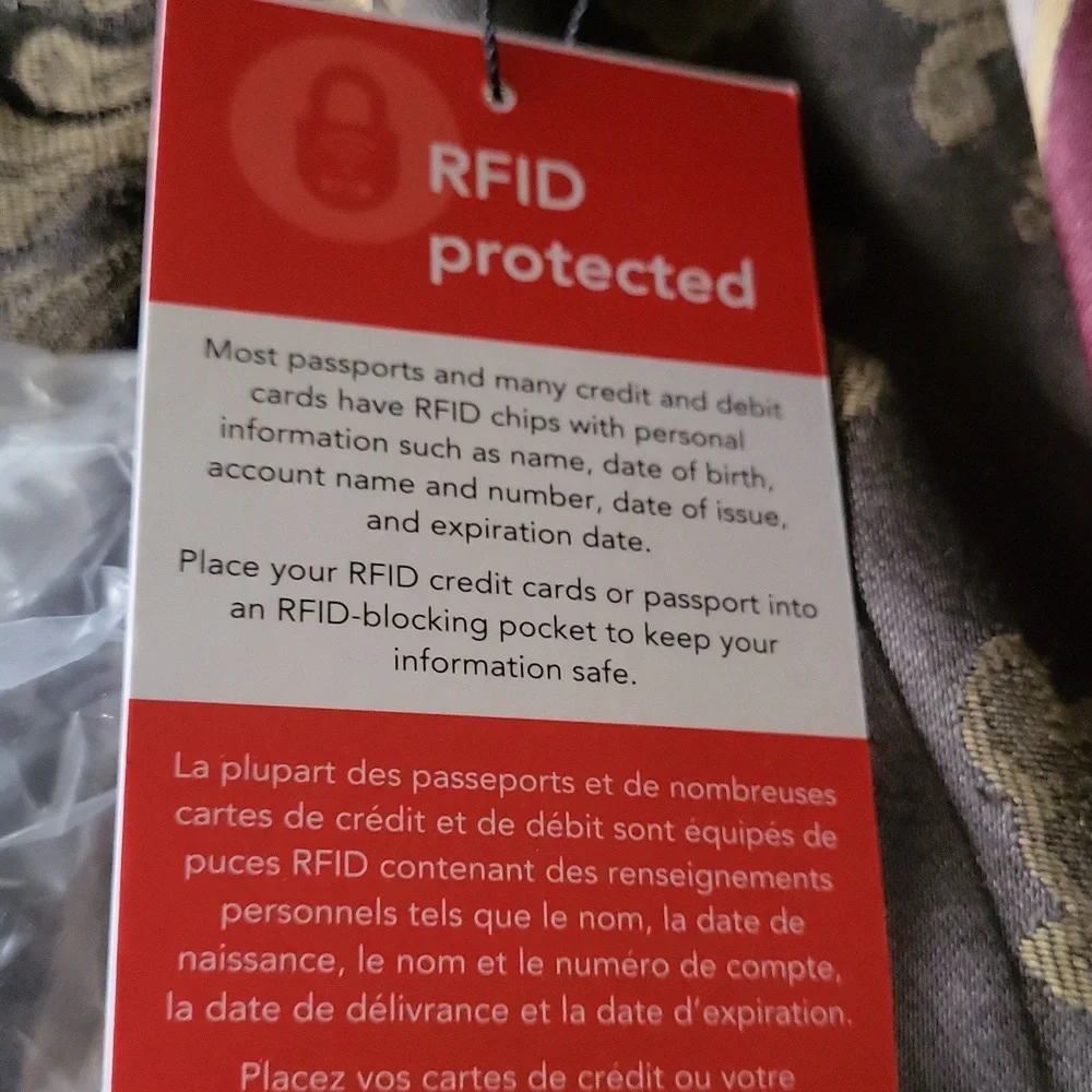 Bagellini Hp duo   rfid new tagged black silver accessories gorgeous dust cover - Picture 3 of 7